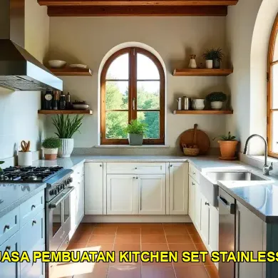 Keunggulan Jasa Pembuatan Kitchen Set Stainless untuk Dapur Modern